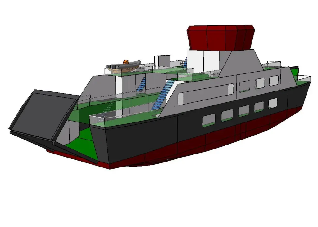 The ferries will be operated by Clyde and Hebrides Ferry Services, CalMac Ferries, and will be designed for the many short routes around the Clyde and Hebrides.