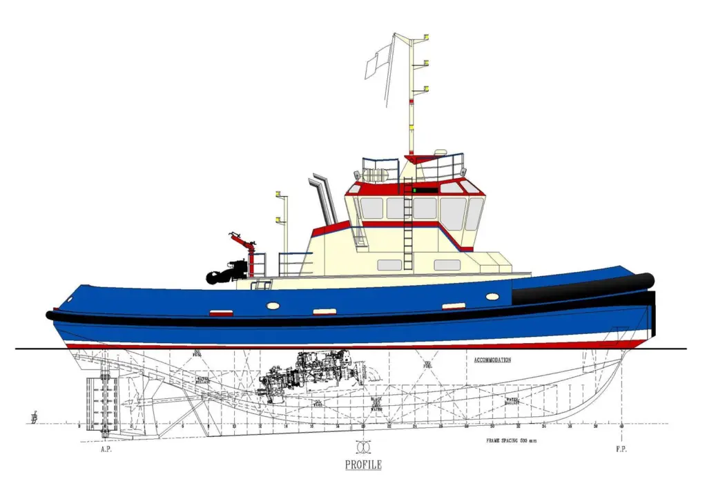 The Macduff 23m twin screw tug is to be built in Turkey and China.