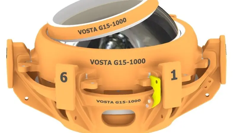 The two wear liners inside the Greenforce ball joint provide full internal protection of the ball joint against direct wear from the dredge flow.