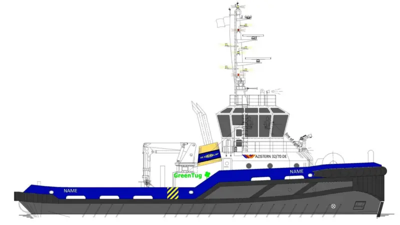 Damen Shipyards Hardinxveld will build two ASD 3212 Hybrid tugs for Iskes.