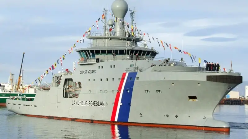 Iceland has taken delivery of the ‘state of the art’ patrol vessel Thor.