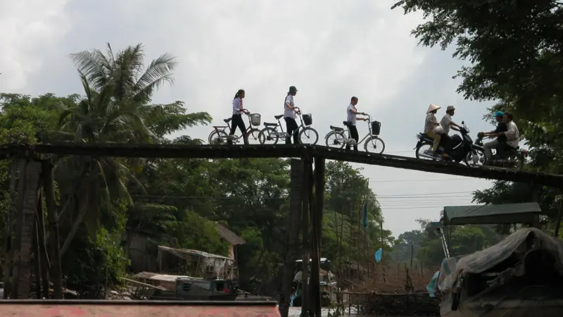 Vietnam’s Mekong Delta is increasingly being confronted with the effects of climate change.