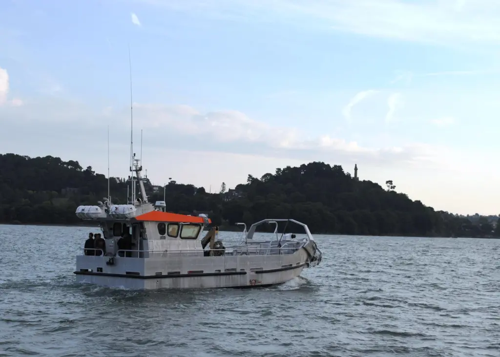Ecoceane aluminium catamarans were designed from the start to be integrated pollution clean-up vessels.