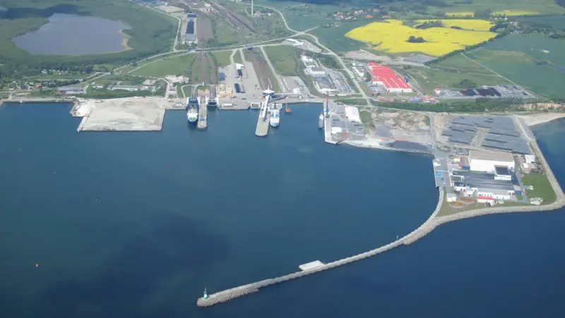 The second stage development of a components base for an offshore Baltic wind farm facility will be completed by summer.