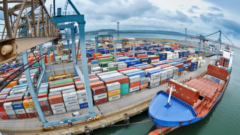 The new facility at Belfast Harbour will be used in the construction of the West of Duddon Sands wind farm.