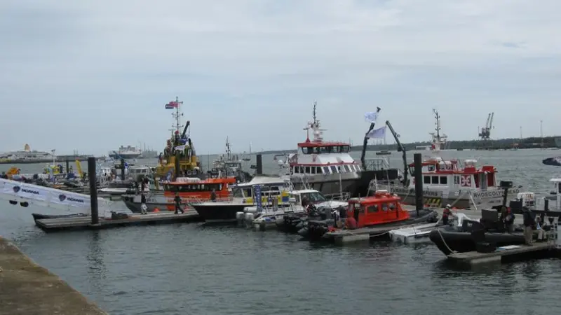 The pontoons have been enlarged by 50% for this year’s show