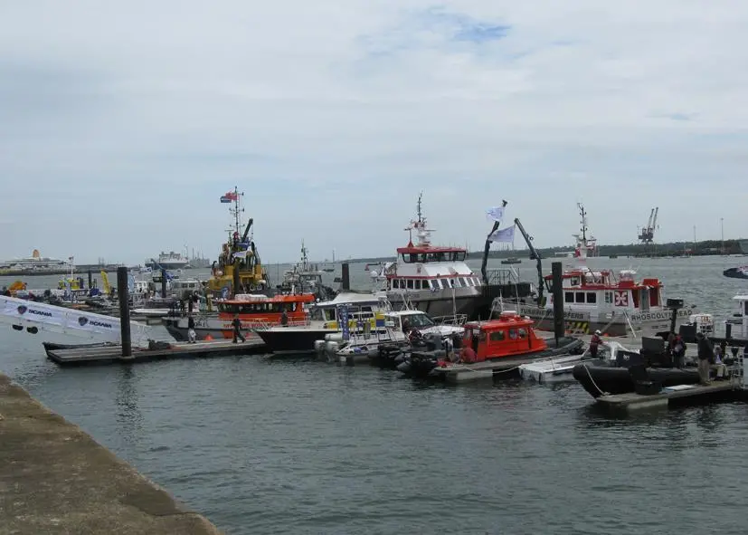 The pontoons have been enlarged by 50% for this year’s show