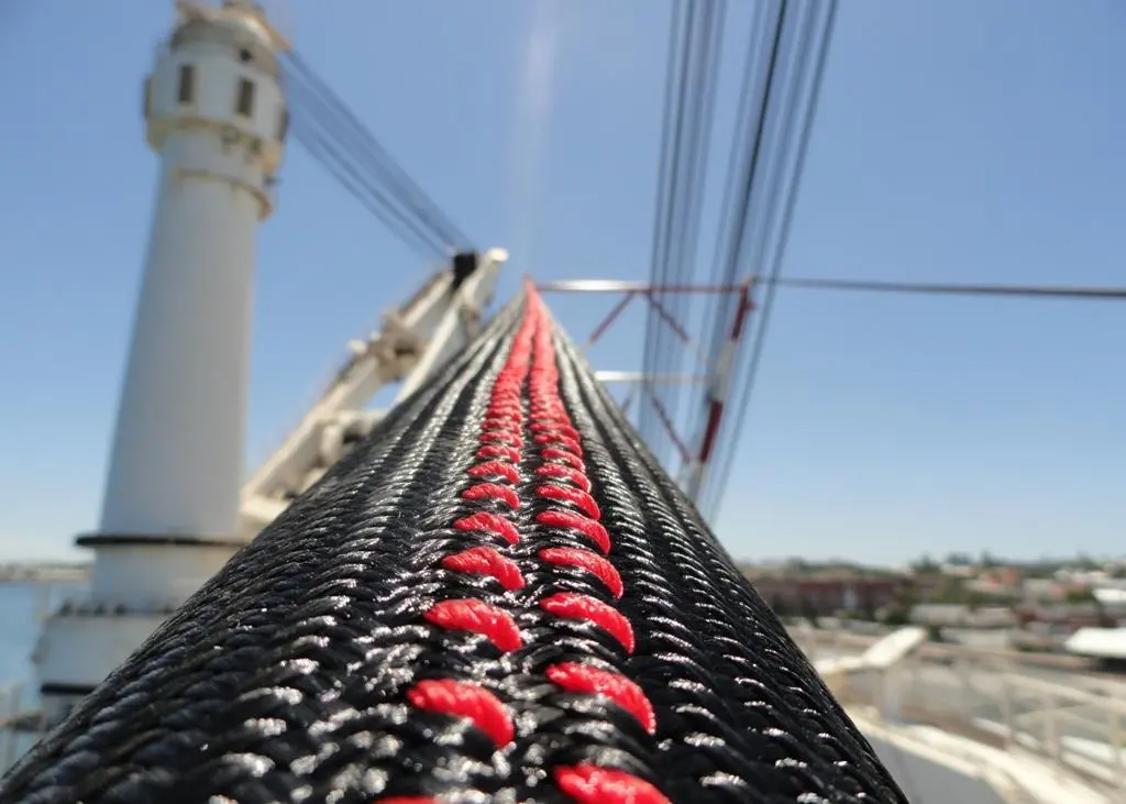 Twaron stay cables in action for Biglift
