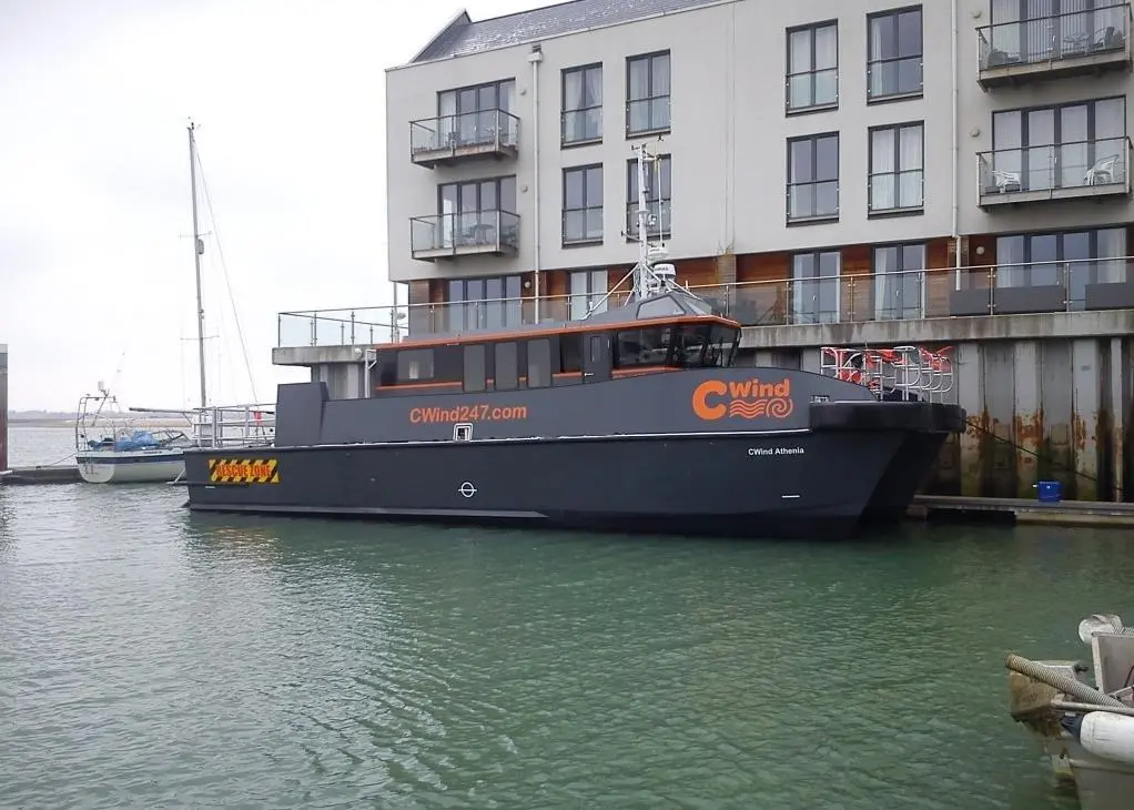 CWind Athenia is part owned by a local skipper, with CWind managing the contracts and finances, through to the QHSE procedures.
