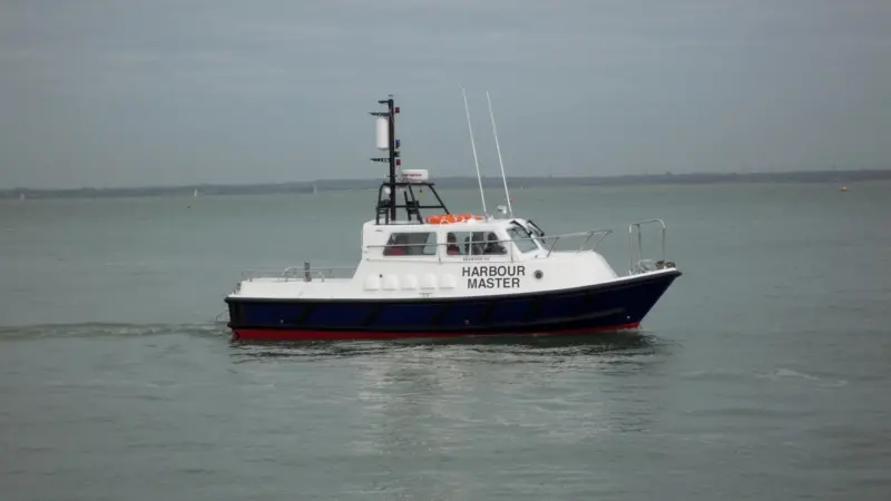 The new vessel’s duties will include patrol, pilot training and to provide oil spill recovery capability.