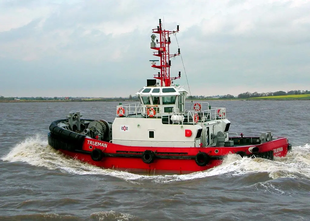 A new branch of SMS Towage Ltd has stationed the ASD tug Trueman in Newport, South Wales. Photo courtesy of Peter Elsom – SMS