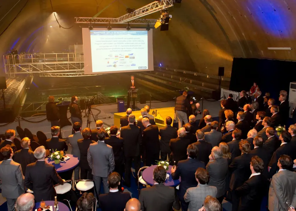 MARIN’s Depressurised Wave Basin (DWB) was officially opened last month in the Netherlands.