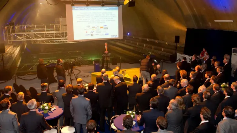 MARIN’s Depressurised Wave Basin (DWB) was officially opened last month in the Netherlands.