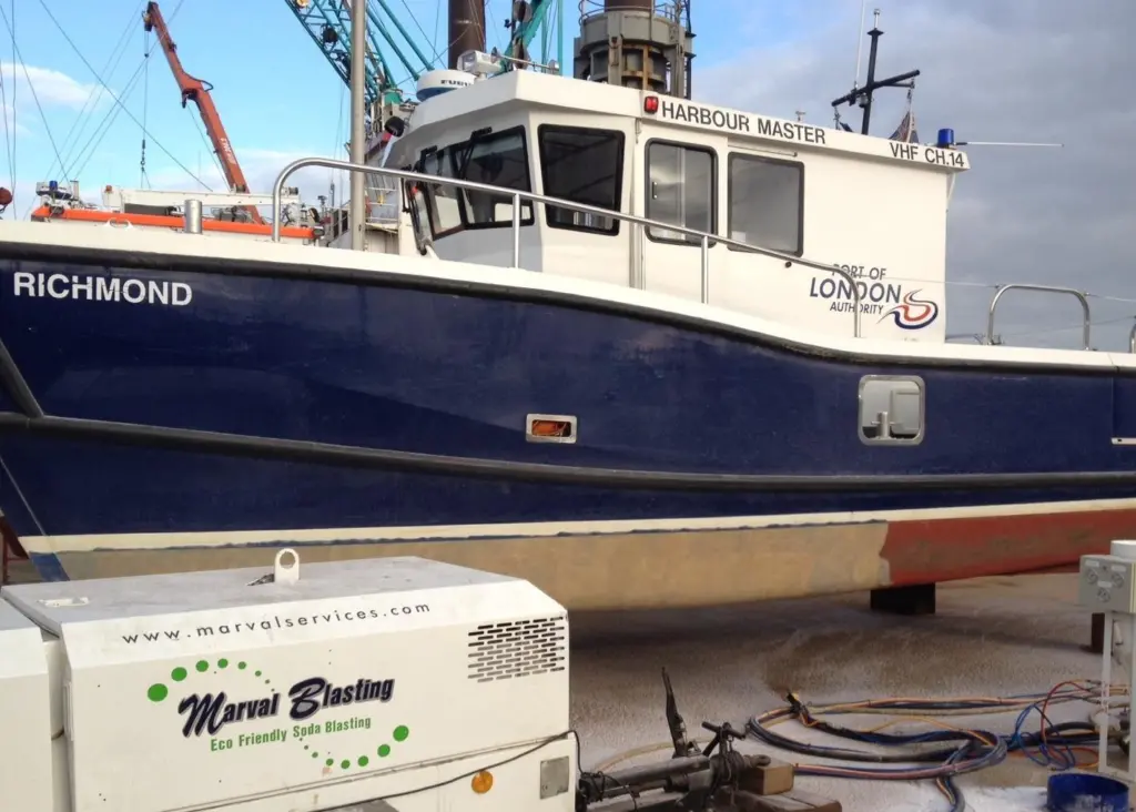 Marval recently worked on Richmond, one of the Port of London Authority’s River Thames patrol craft.