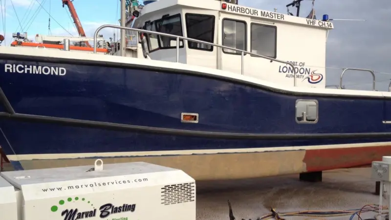 Marval recently worked on Richmond, one of the Port of London Authority’s River Thames patrol craft.