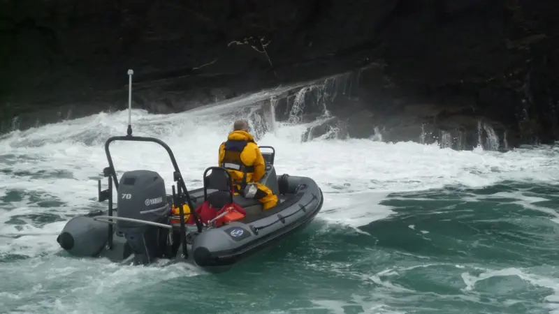 The C-Fury Patrol is a 4m RIB with a soft ride and extra stability.
