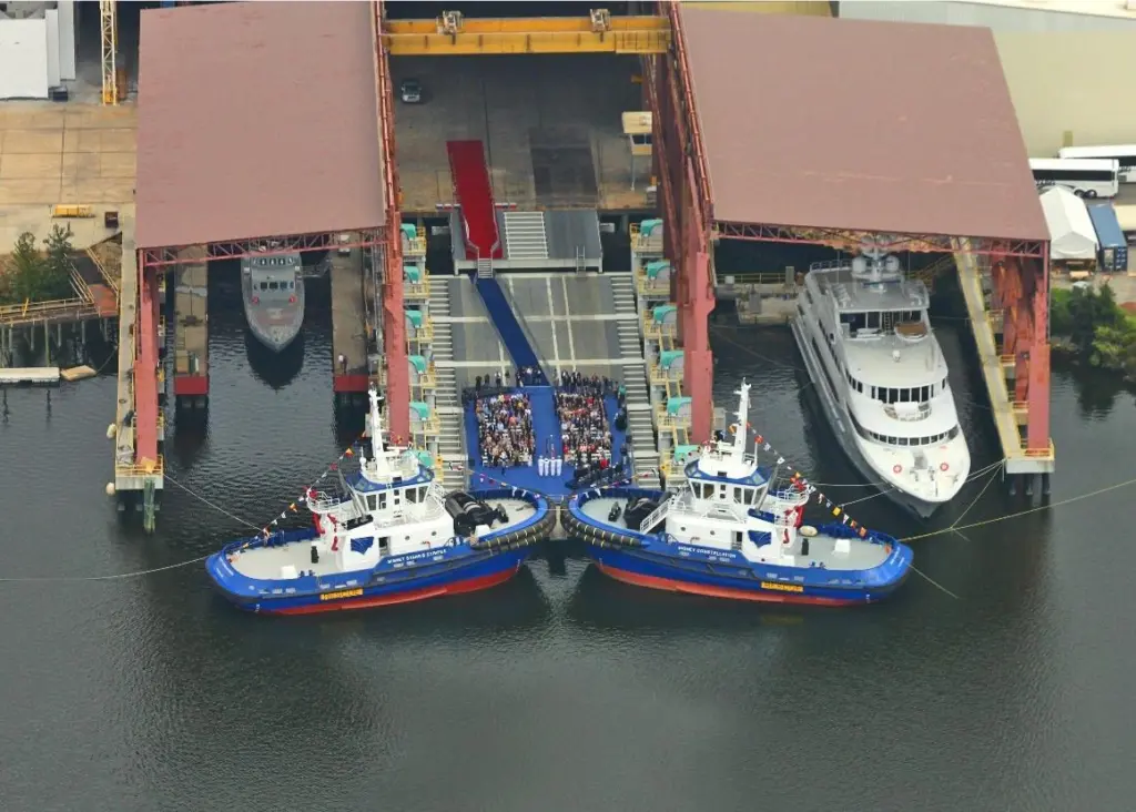The Signet Constellation and Signet Stars & Stripes are classed for harbour, escort and emergency towing duties.
