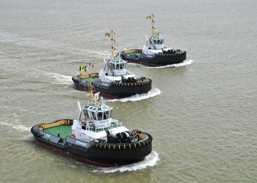 SD Ranger and its two sisters were delivered to KOTUG two weeks after signing the order.
