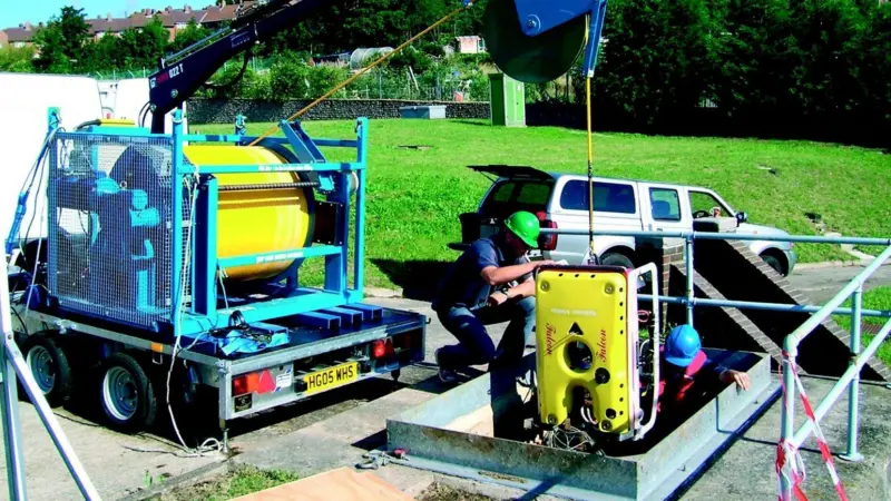 The Falcon F2 Plus adds range to underwater ROV inspections.