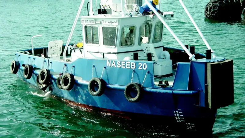 Dubai Drydocks has built two of these line handling boats for the Naseeb Maritime Company of Kuwait.