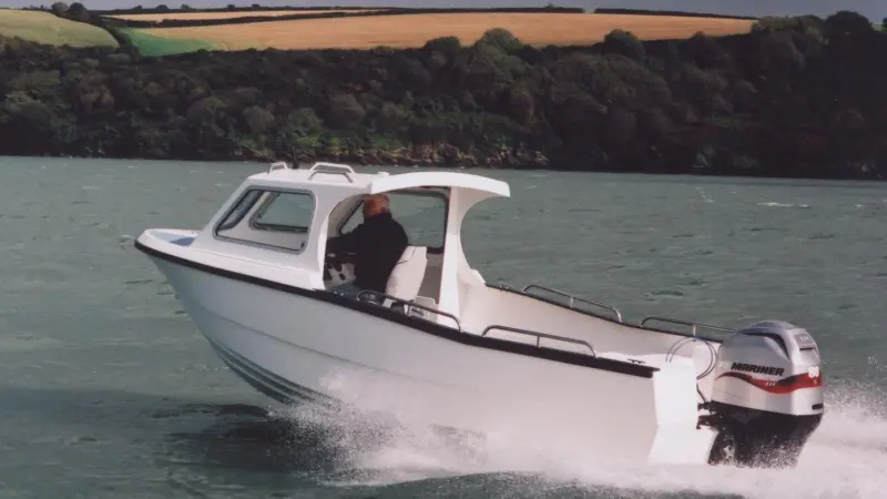 The Trinity 18 harbour launch in base form with cuddy and equipped with a 30hp outboard is valued at £15,950 + VAT.