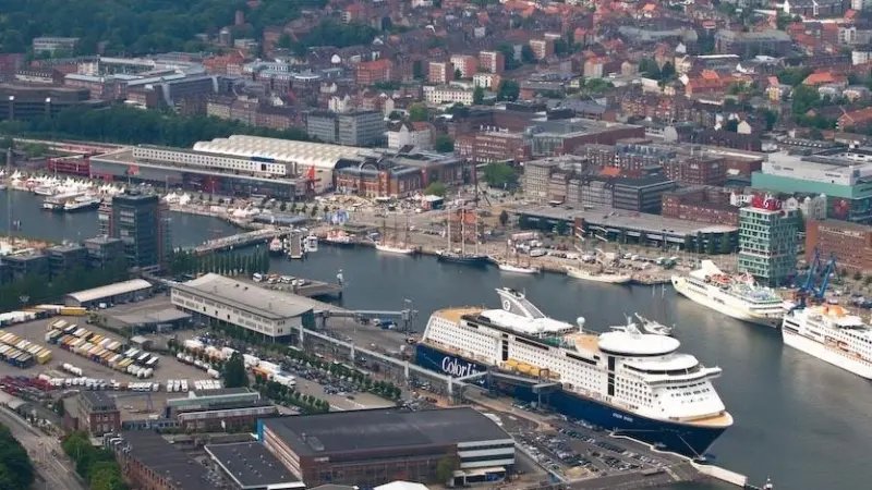 The Norwegenkai expansion covers an area of 9,250 m². Photo T Korber