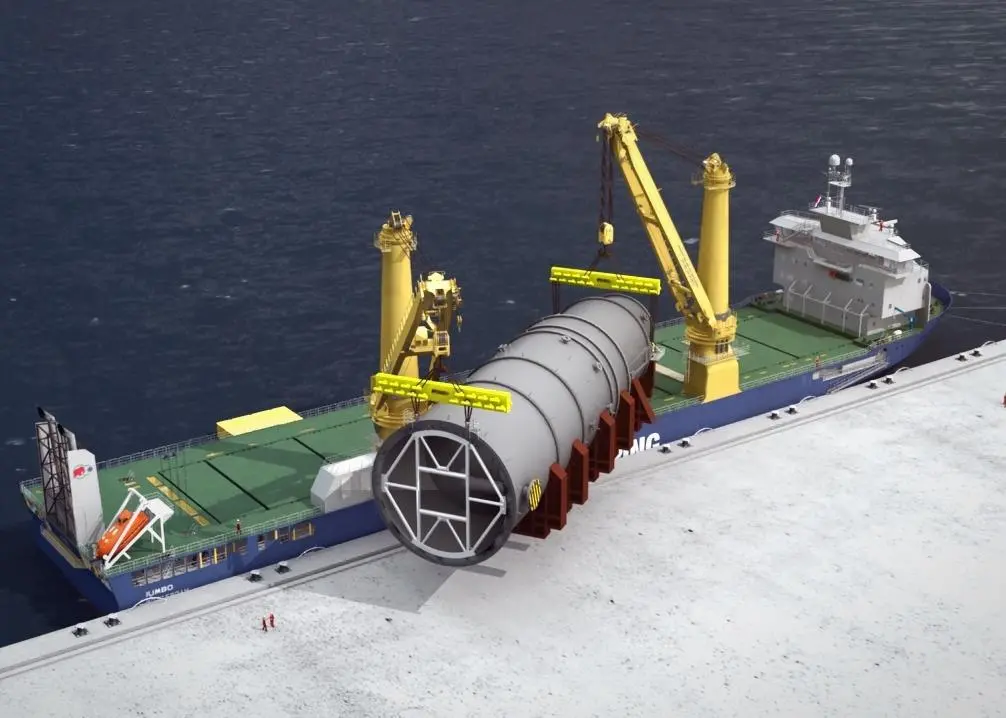 The new K-class vessel will be capable of tandem lifts of 3,000mt.