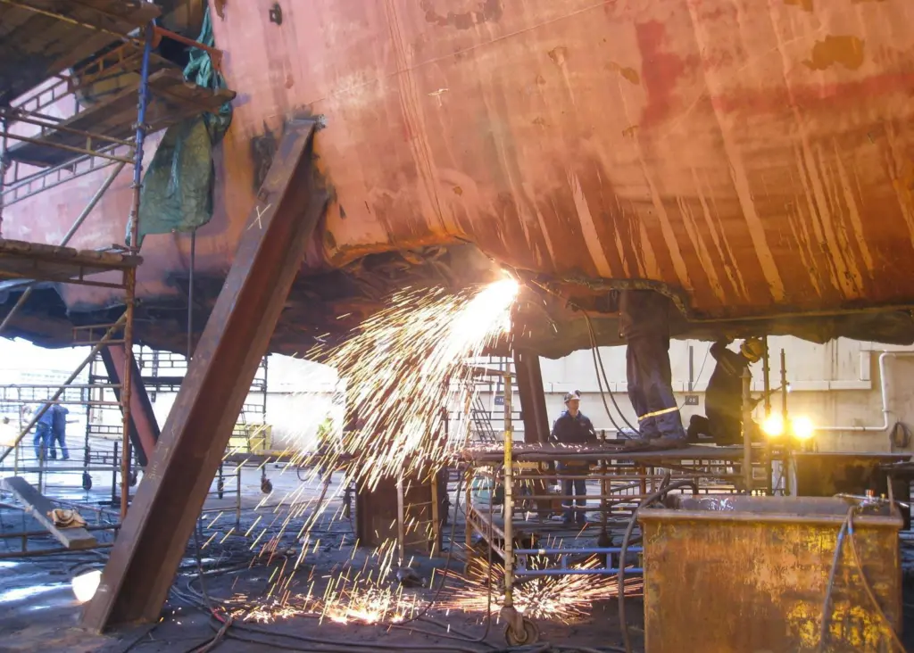The global economic slowdown has seen shipowners holding back on repair and maintenance.