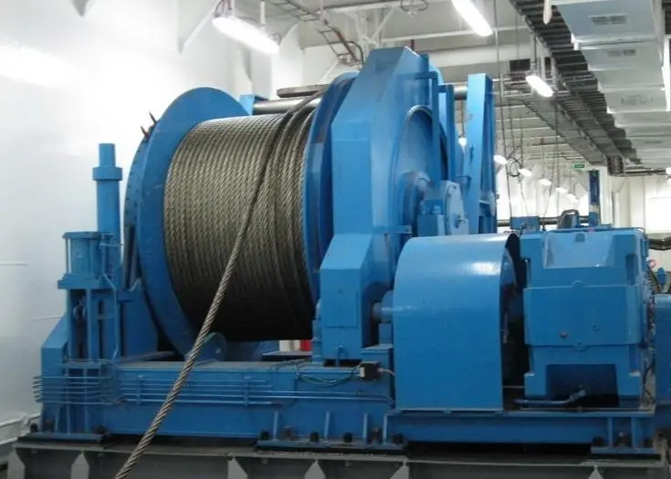 Each MacGregor mooring system includes ten electric mooring winches.