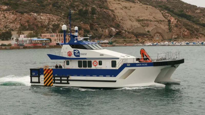 Eden Rose was built in Spain by Mercurio Plastics.