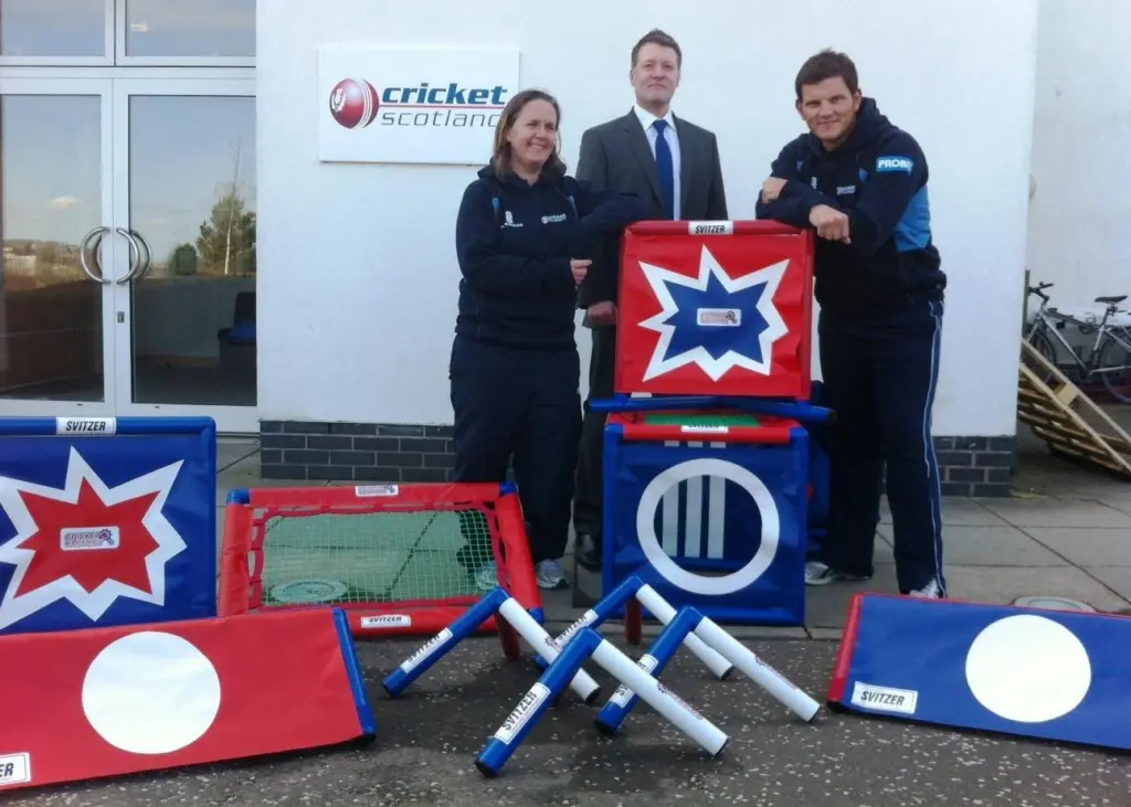 The specially designed equipment will be introduced to local schools and community clubs in time for the launch of this years’ cricketing season.
