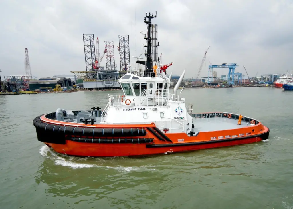 One of the latest RAmparts 3200 vessels to be completed is the Riverwijs Emma ordered for use in Australia.
