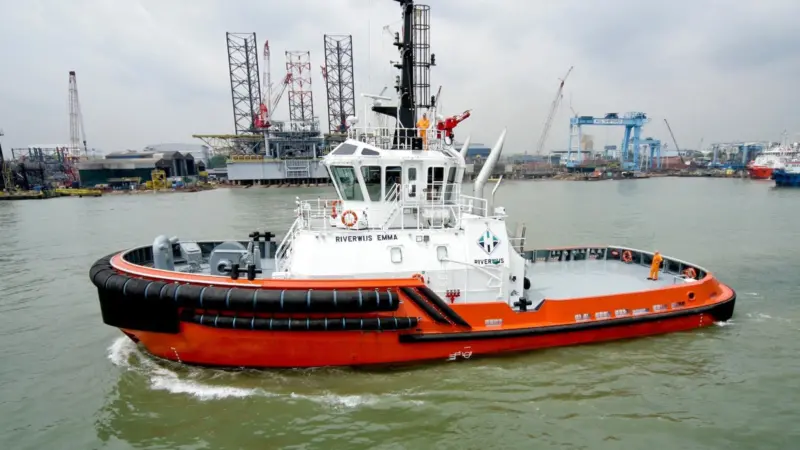 One of the latest RAmparts 3200 vessels to be completed is the Riverwijs Emma ordered for use in Australia.