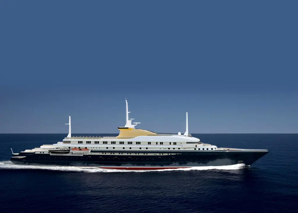 The late Jon Bannenberg designed the new Royal Yacht