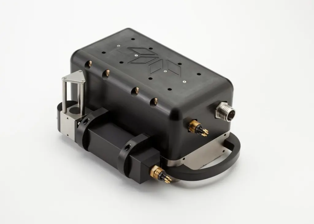 Teledyne Odom Hydrographic’s new low cost MB1 multibeam sounder, designed for shallow water applications in depths down to 100m.