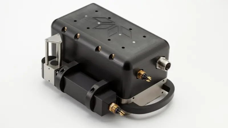 Teledyne Odom Hydrographic’s new low cost MB1 multibeam sounder, designed for shallow water applications in depths down to 100m.