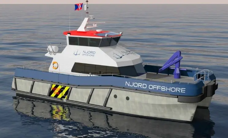 The Njord Offshore vessels, currently under build in Singapore, will be Strategic Marine’s first deliveries into the UK wind energy market