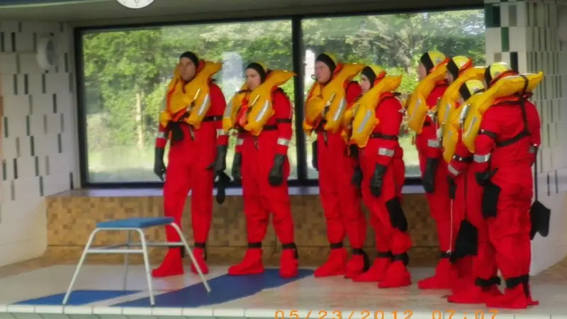 The first 17 candidates completed the two week intensive vessel protection course last week