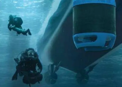 A diver detection system system must be able to tell a diver from a boat on the surface, or even a fish