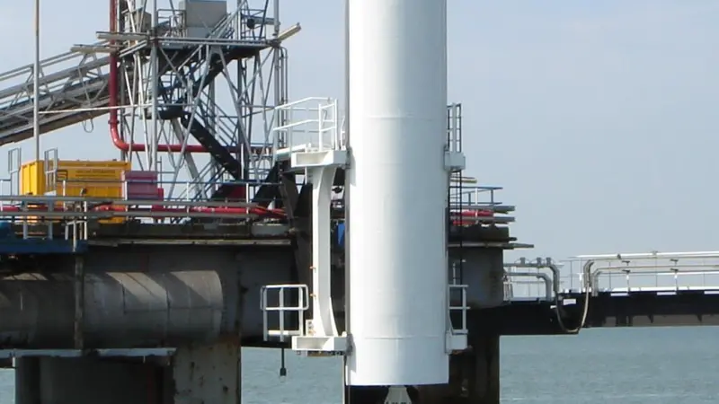 In contrast to most tidal turbines, the Wave Rotor is vertically oriented