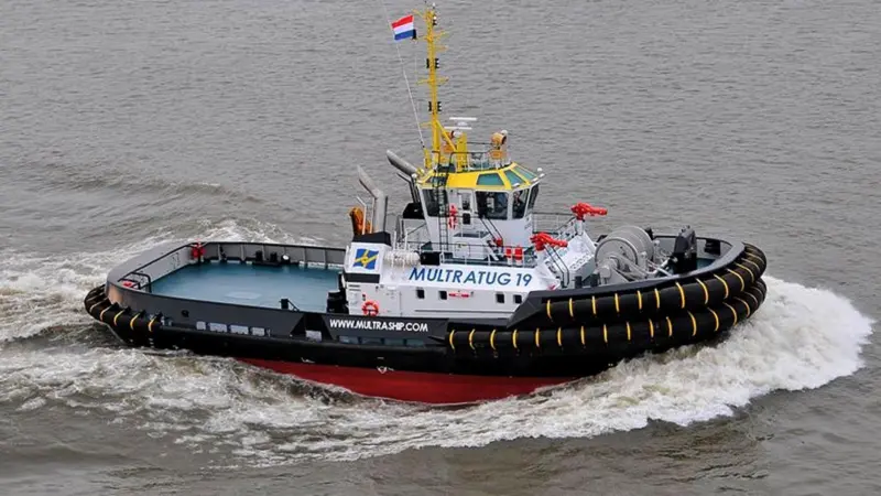 Multratug 19 is the first of a new generation of Damen ASD 3212 tugs to enter service in Europe