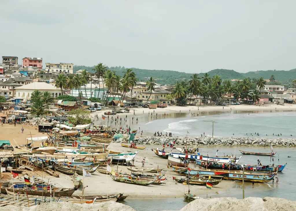 DHV is responsible for building 11 fishing harbours along the coast of Ghana