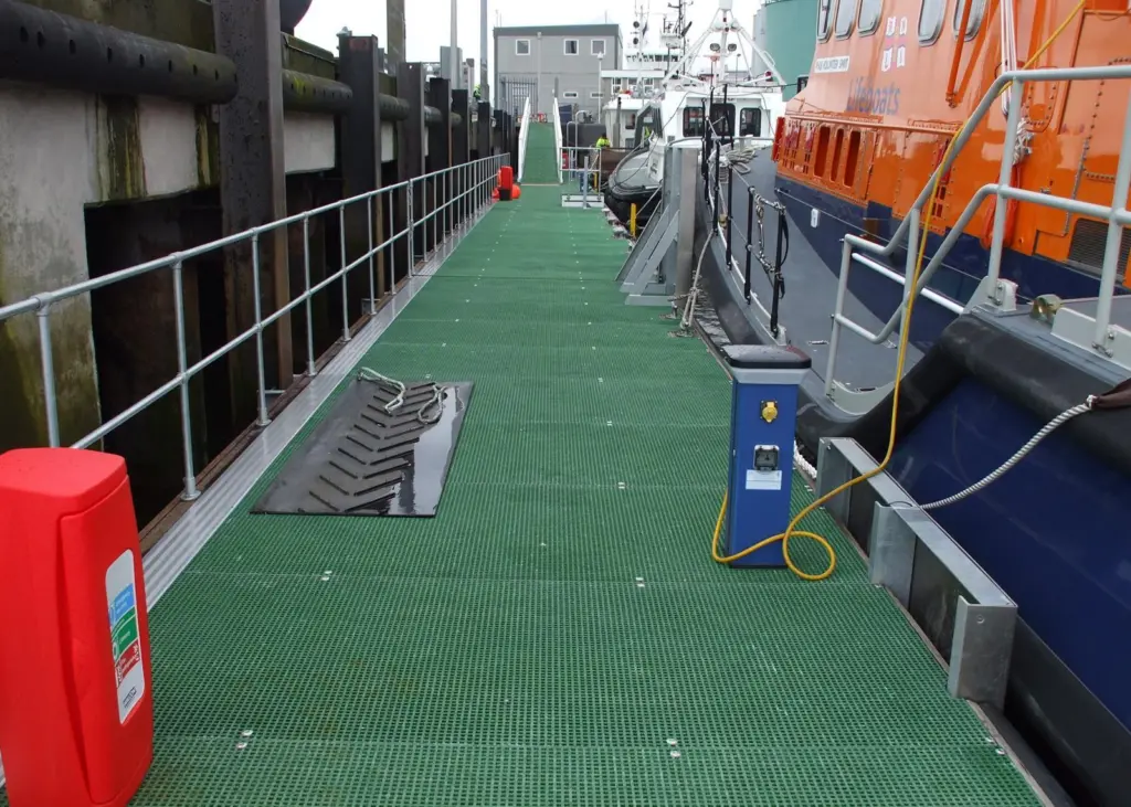Walcon Marine is in the final stages of completing a workboat berthing facility for Aberdeen Harbour Board