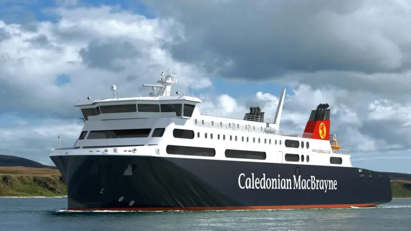 The new CMAL ferry will be running 24/7 and so has a high degree of redundancy