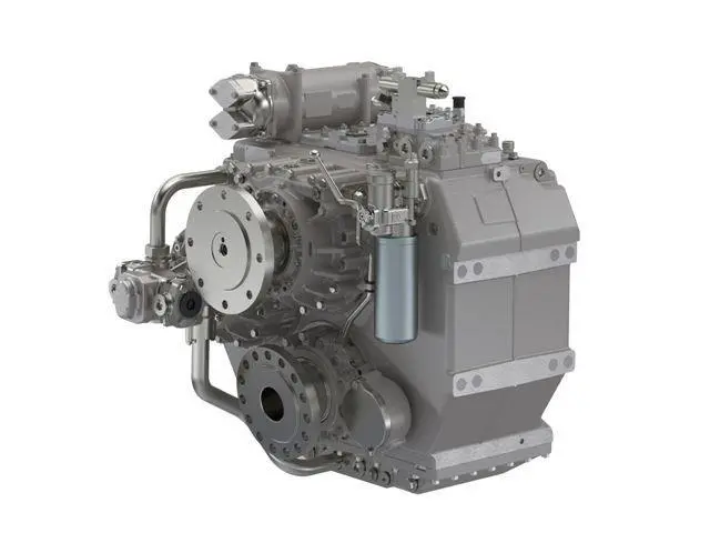 The main features of the ZF 5000 transmission series include improved gear module designs to meet current and foreseeable international survey society requirements