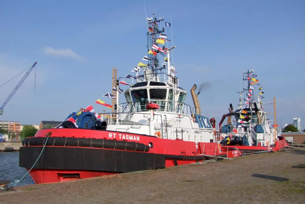 The christening ceremony for the RT Darwin and RT Tasman was one of four such events held recently by Kotug
