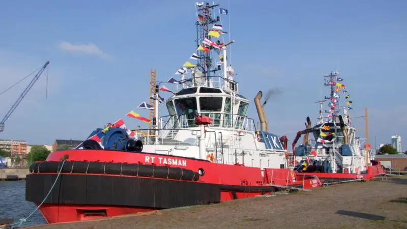 The christening ceremony for the RT Darwin and RT Tasman was one of four such events held recently by Kotug