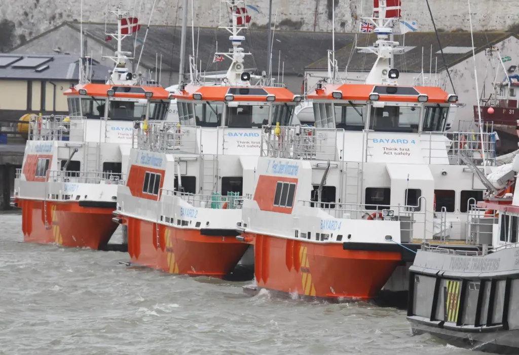 Formulating safety procedures for the plethora of small support craft is high on the agenda. Photo by Peter Barker