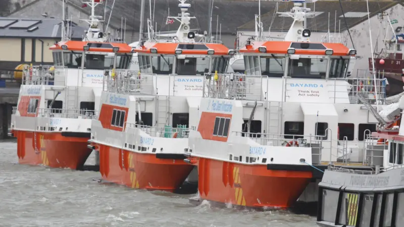 Formulating safety procedures for the plethora of small support craft is high on the agenda. Photo by Peter Barker