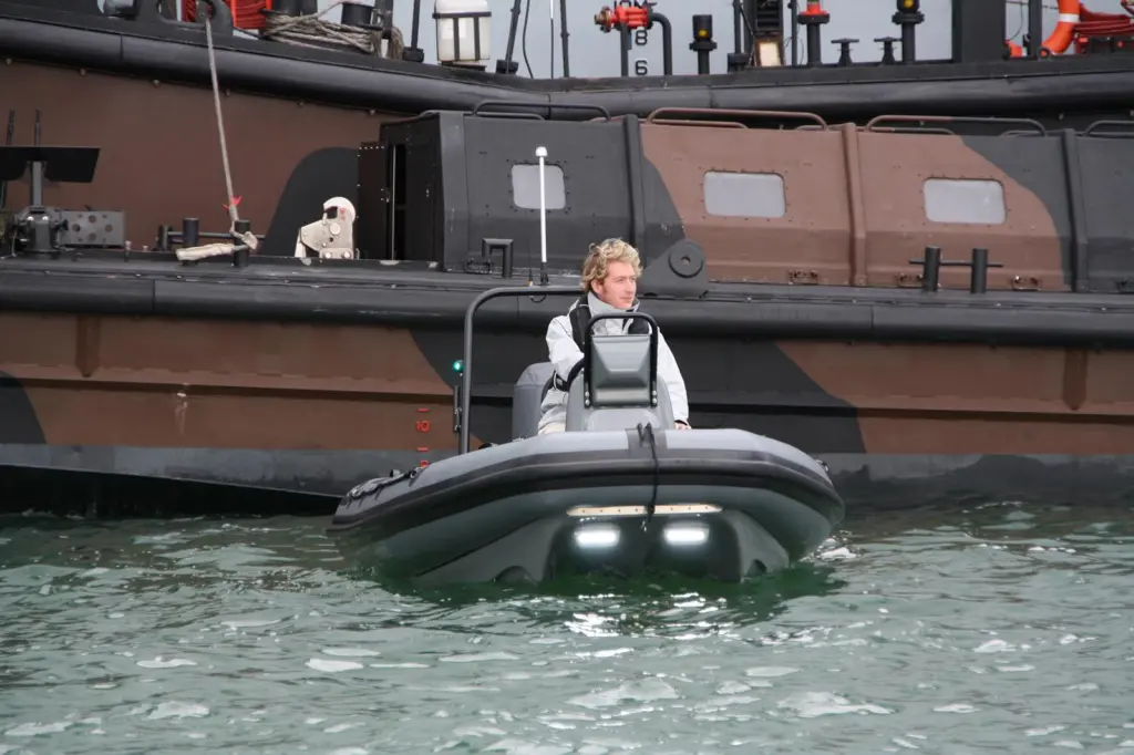 The C-Fury Patrol is a 4m catamaran RIB with assister hydrofoil